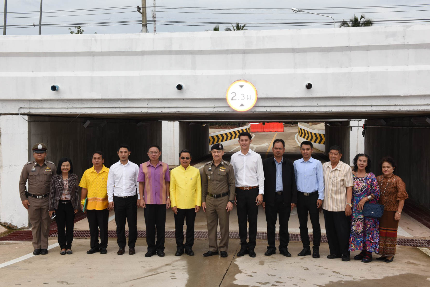 เปิดอุโมงค์ทางลอด ทางหลวงหมายเลข 4 เพชรเกษม
